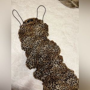 Comme USA leopard dress